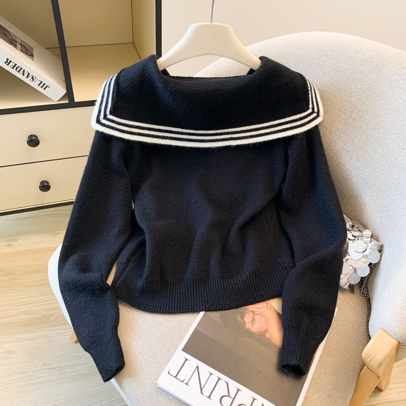 Art long sleeve tops autumn sweet cardigan for women