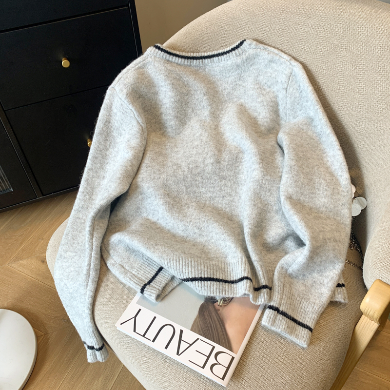 Chanelstyle cardigan France style sweater for women