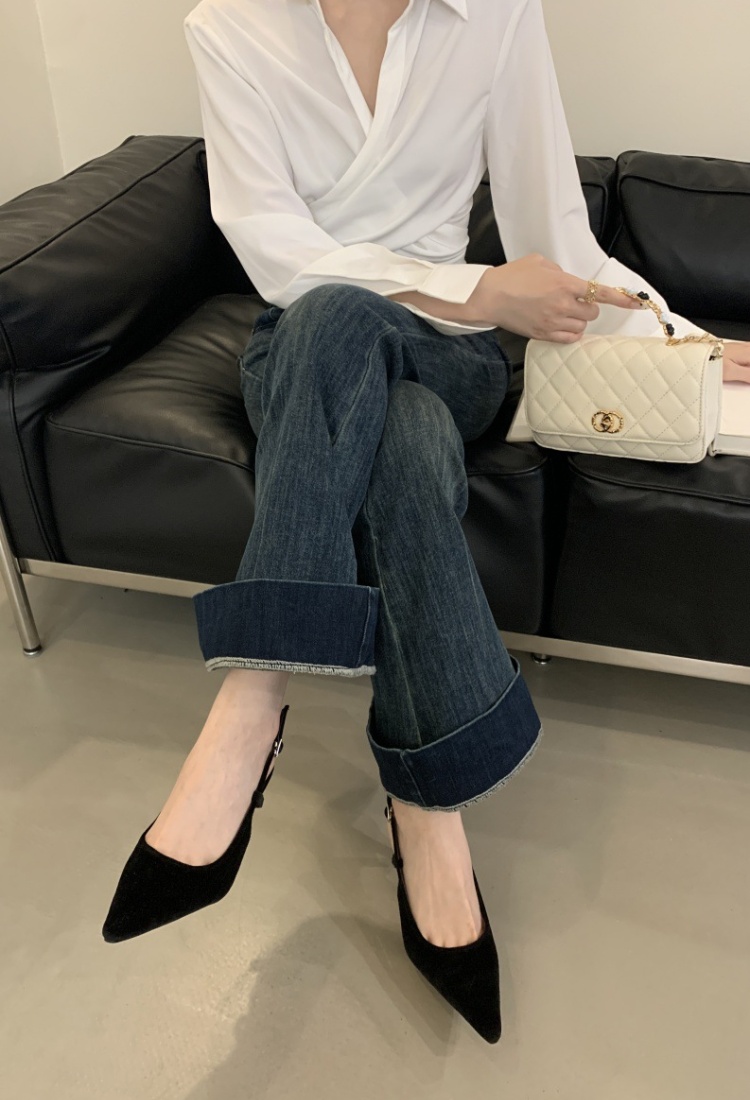 France style summer slim fashion Korean style sandals