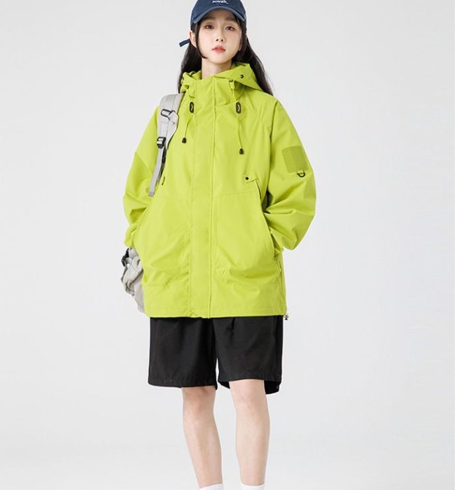 Outdoor sports loose work clothing waterproof autumn jacket