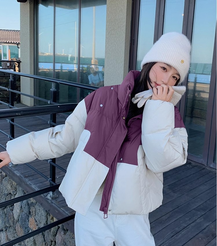 Loose bread clothing cotton coat for women