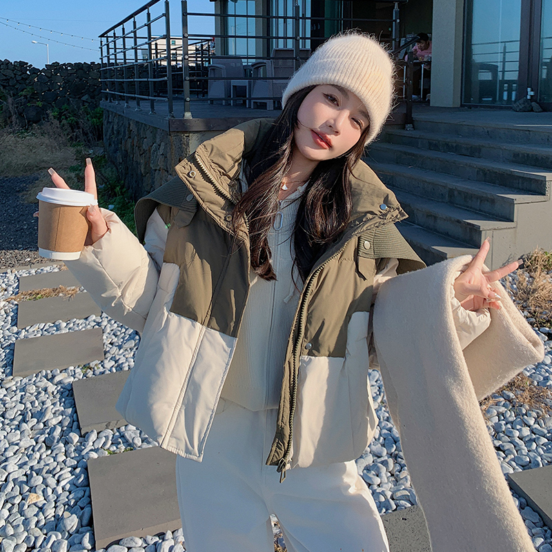 Loose bread clothing cotton coat for women