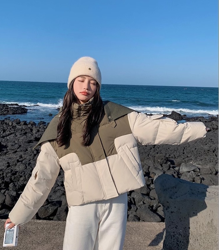 Loose bread clothing cotton coat for women