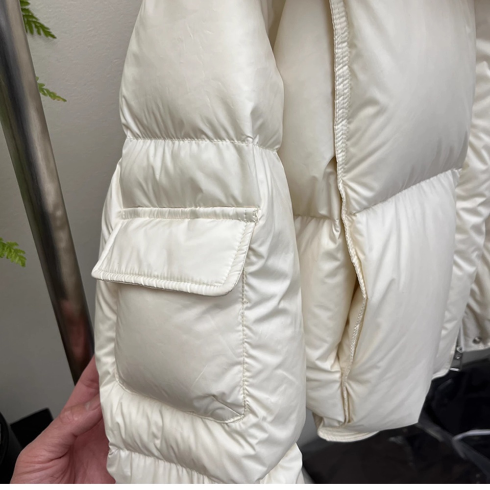 Loose short bread clothing hooded coat for women