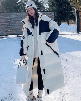 Down work clothing loose cotton coat for women