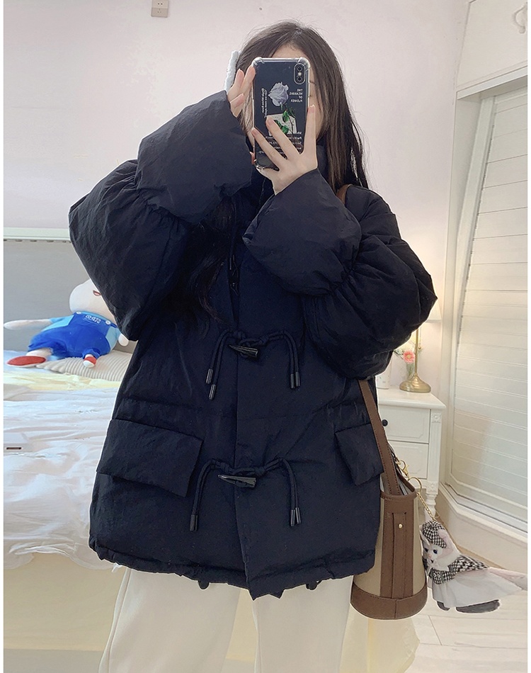 Sweet down coat short pure bread clothing for women