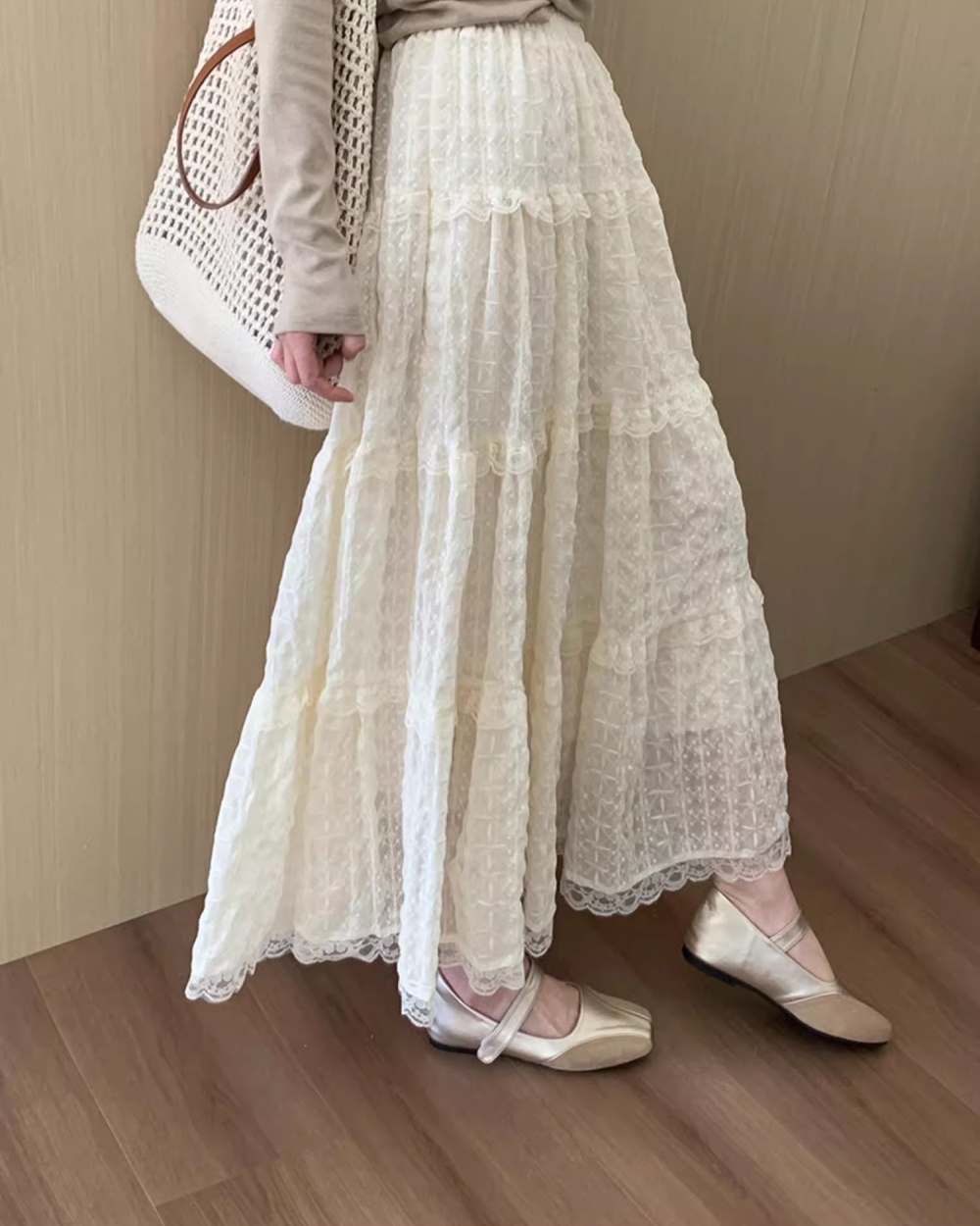 High waist slim skirt all-match Korean style short skirt