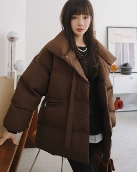 Short winter bread clothing thick cotton coat for women