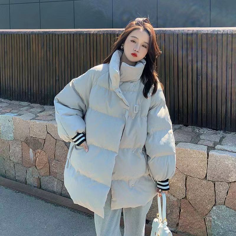 Short winter bread clothing thick cotton coat for women