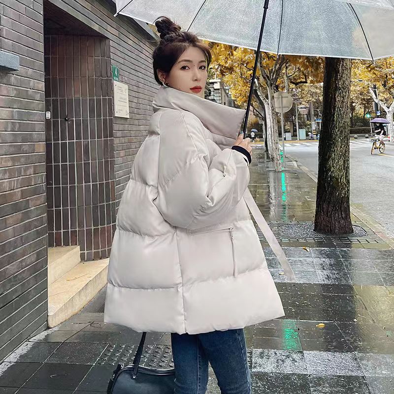 Short winter bread clothing thick cotton coat for women