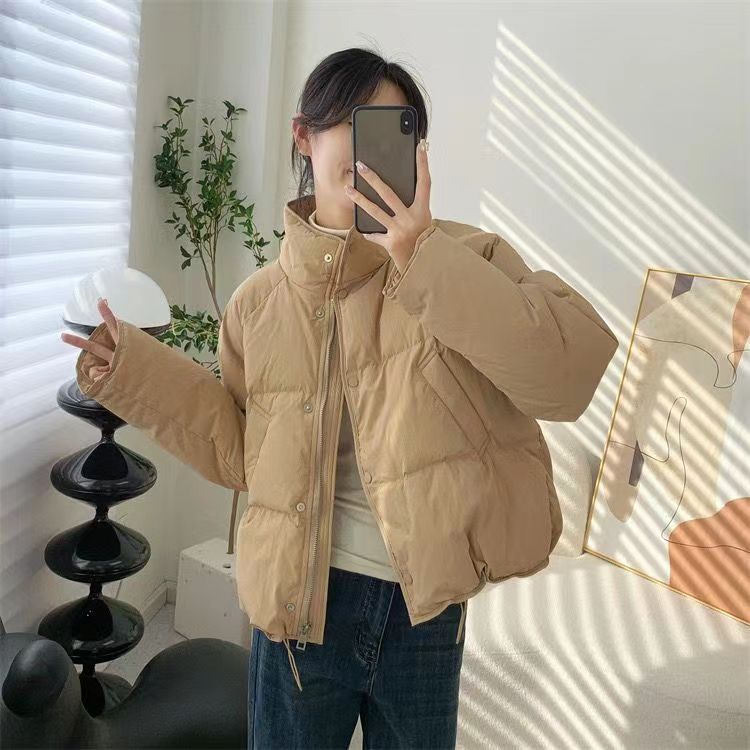 Sweet bread clothing down cotton coat for women