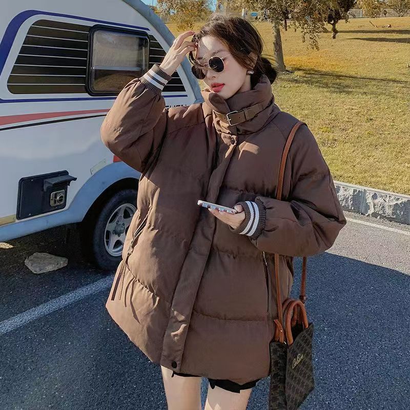 Down thin cotton coat winter niche coat for women