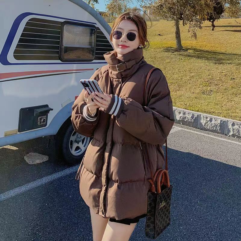 Down thin cotton coat winter niche coat for women