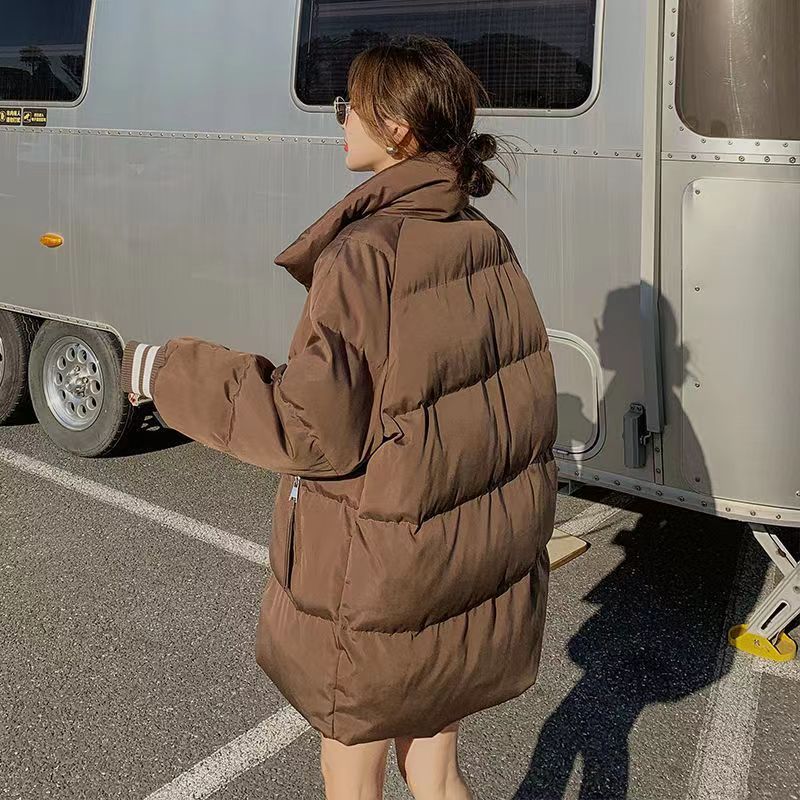 Down thin cotton coat winter niche coat for women