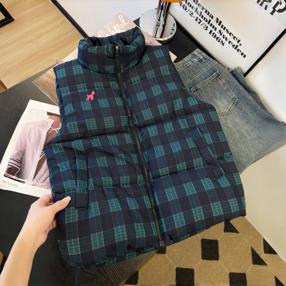 Niche sleeveless waistcoat large yard loose vest for women