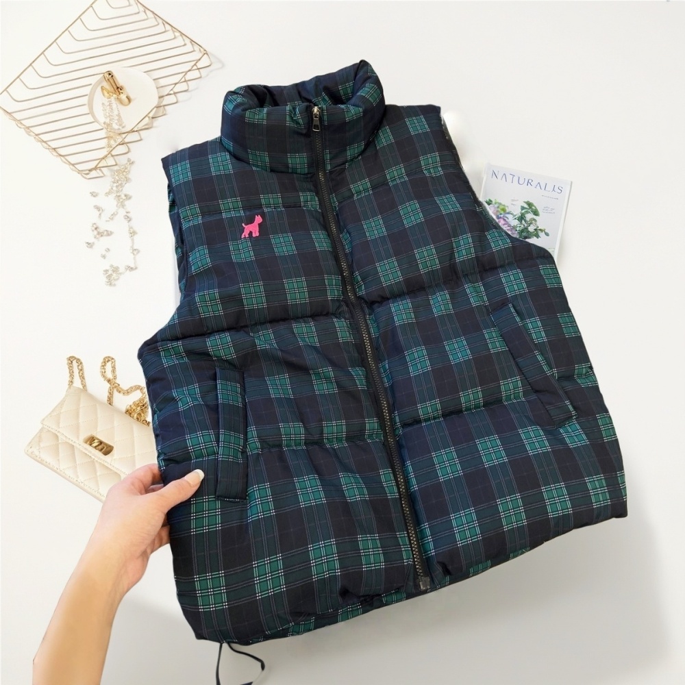 Niche sleeveless waistcoat large yard loose vest for women