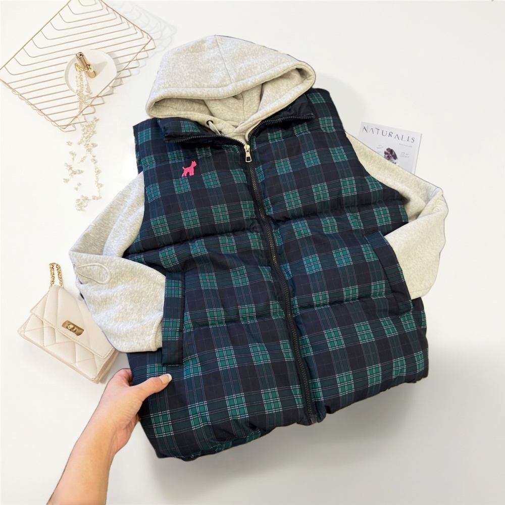 Niche sleeveless waistcoat large yard loose vest for women