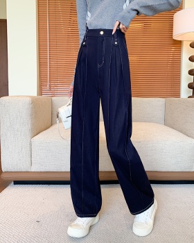 Slim loose jeans straight pants carrot pants