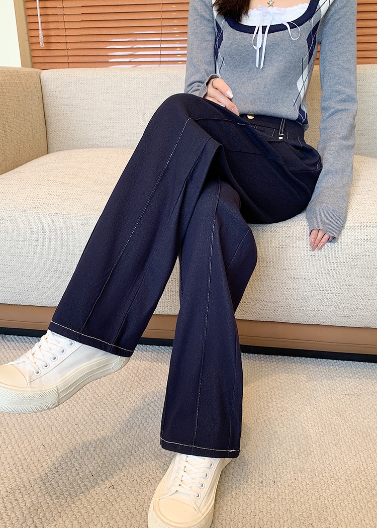 Slim loose jeans straight pants carrot pants