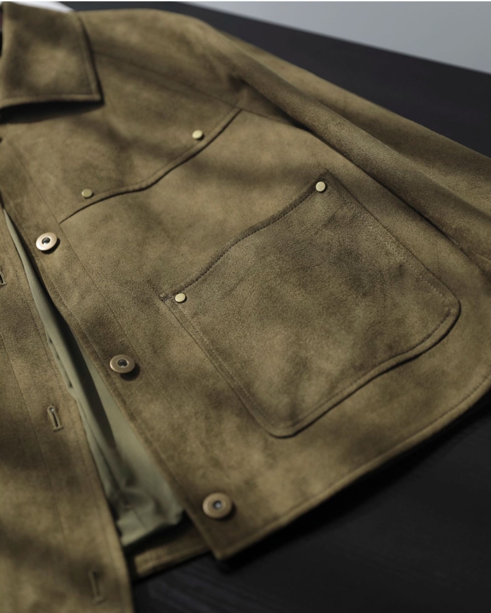 Suede commuting velvet jacket autumn jacket