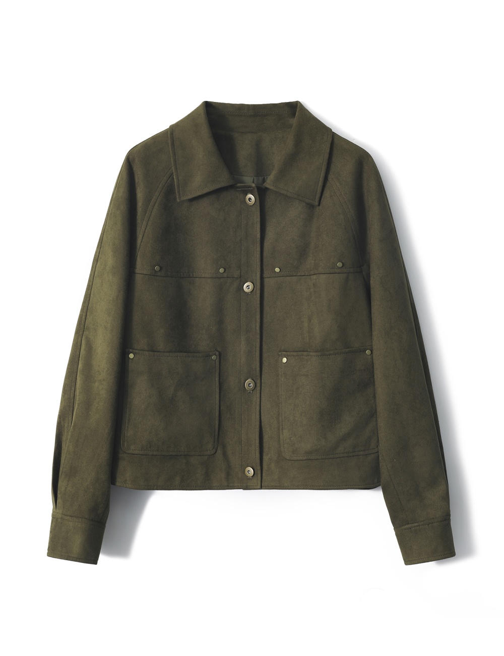 Suede commuting velvet jacket autumn jacket