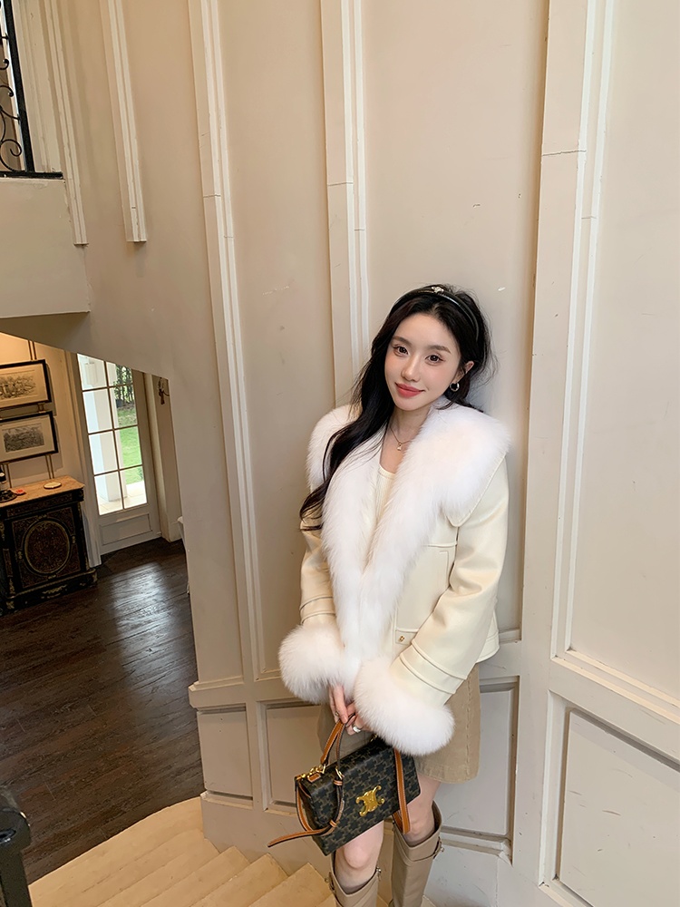 Short overcoat winter coat