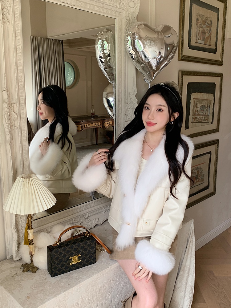Short overcoat winter coat