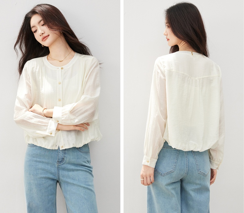 Lithe thin coat light shirt for women