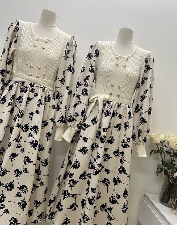 Slim round neck dress temperament bottoming vest