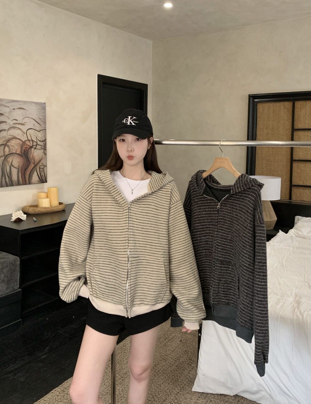 Autumn Casual coat long sleeve American style cardigan