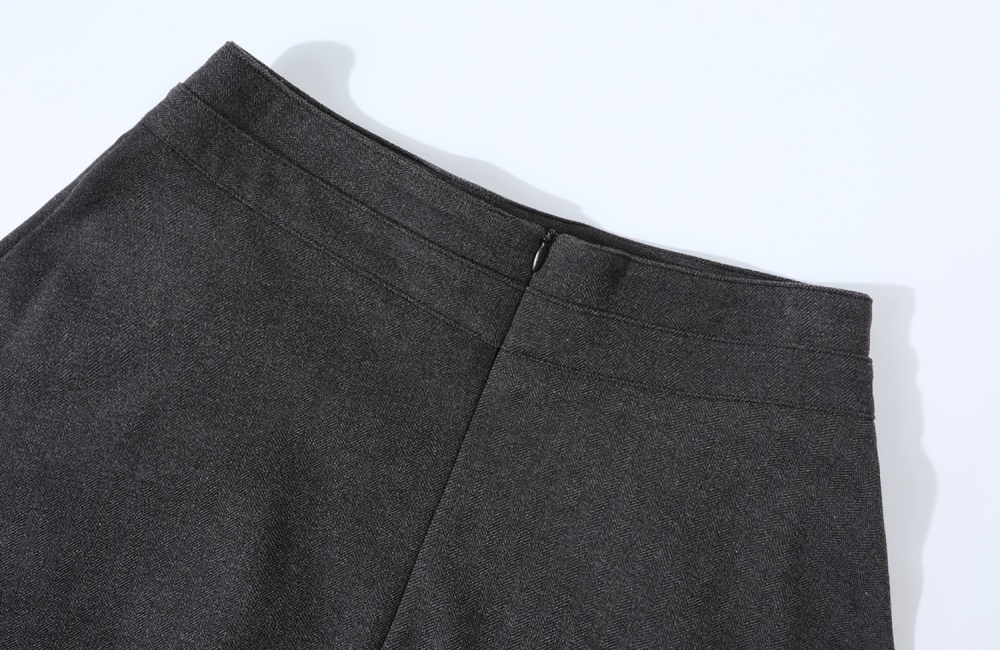 Big skirt Hepburn style woolen autumn and winter skirt