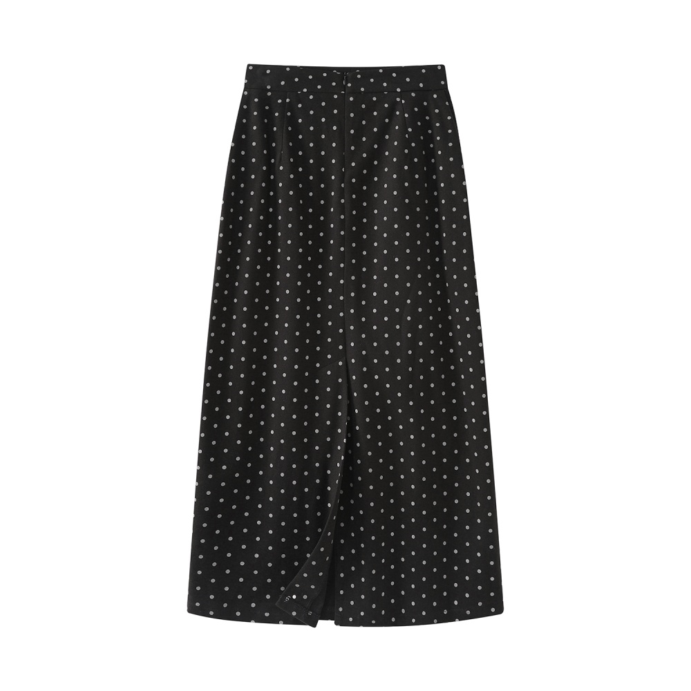 Autumn and winter after the split retro skirt