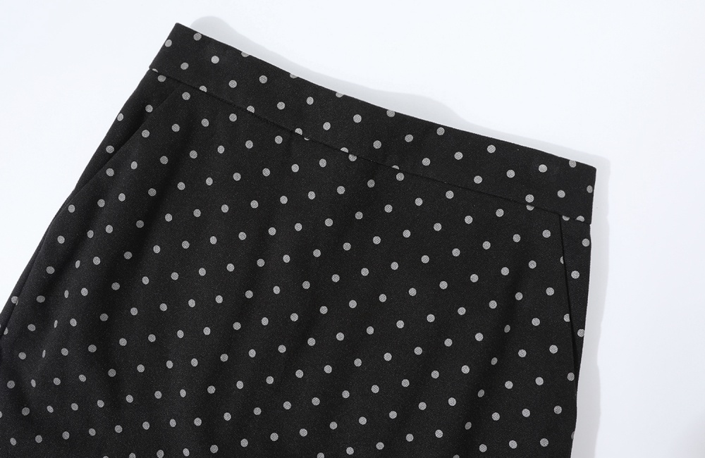 Autumn and winter after the split retro skirt