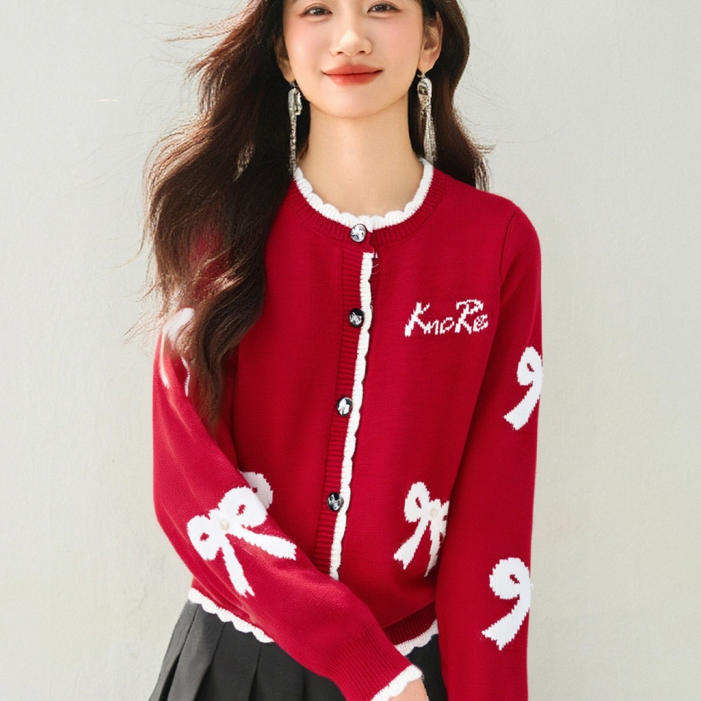 Unique tops knitted coat for women