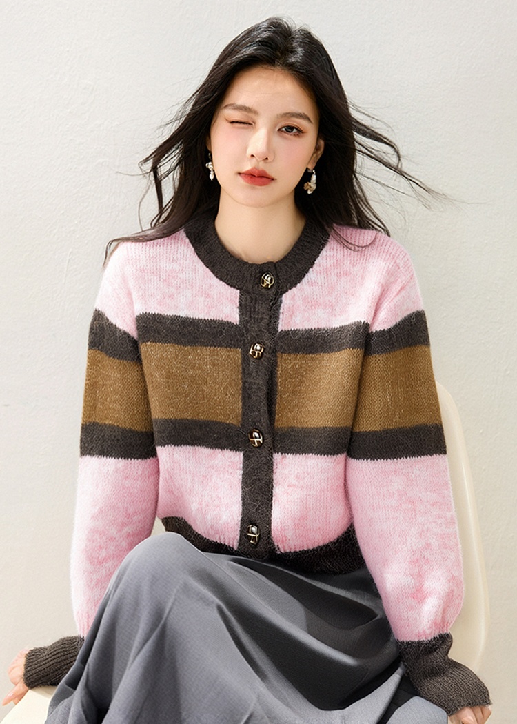 All-match autumn and winter cardigan commuting tender tops