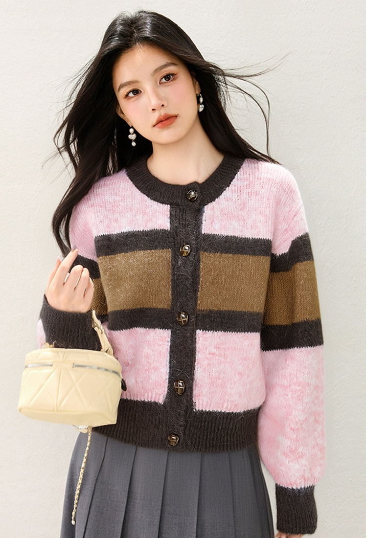 All-match autumn and winter cardigan commuting tender tops