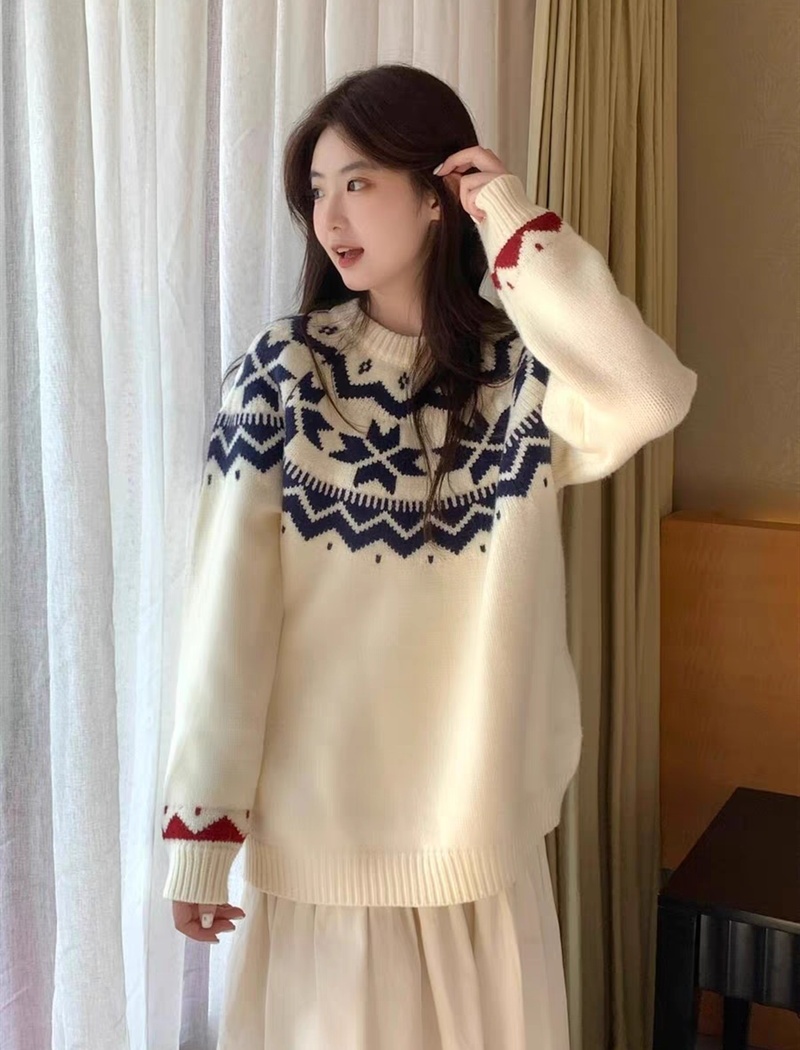 Knitted tops Korean style sweater