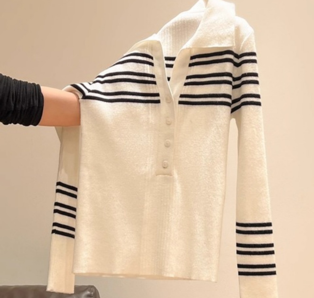 Long sleeve sweater bottoming shirt for women