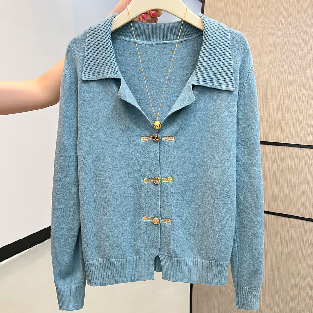 Chanelstyle sweater knitted cardigan