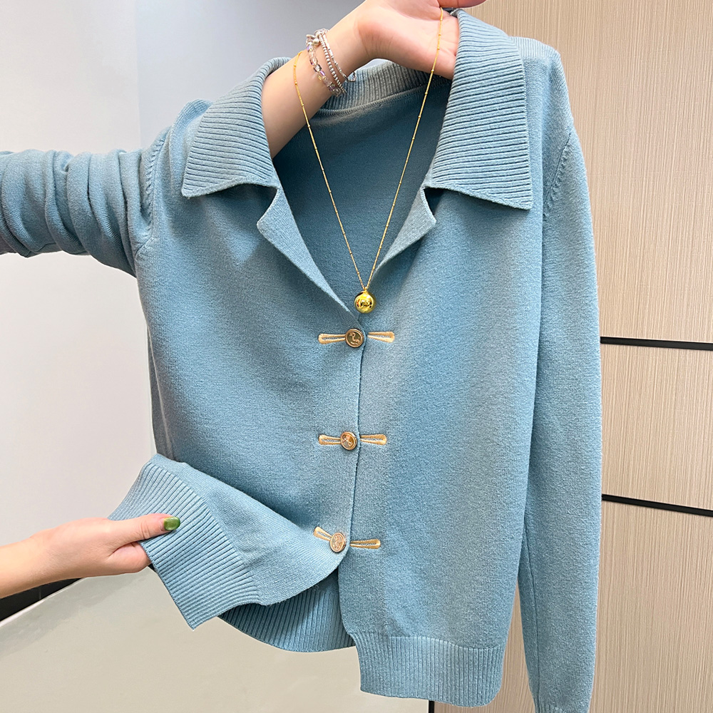 Chanelstyle sweater knitted cardigan