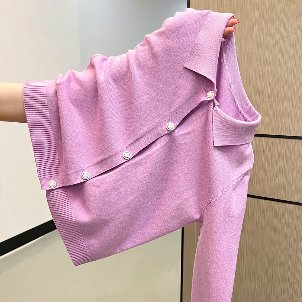 Knitted slim cardigan autumn and winter sweater for women