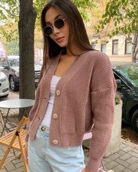 Autumn and winter coat temperament sweater for women