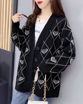 Thick autumn and winter sweater retro Japanese style tops
