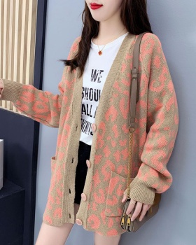Lazy student coat show young sweater for women