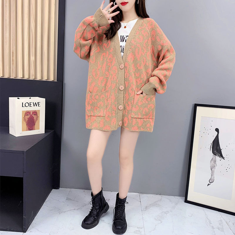 Lazy student coat show young sweater for women