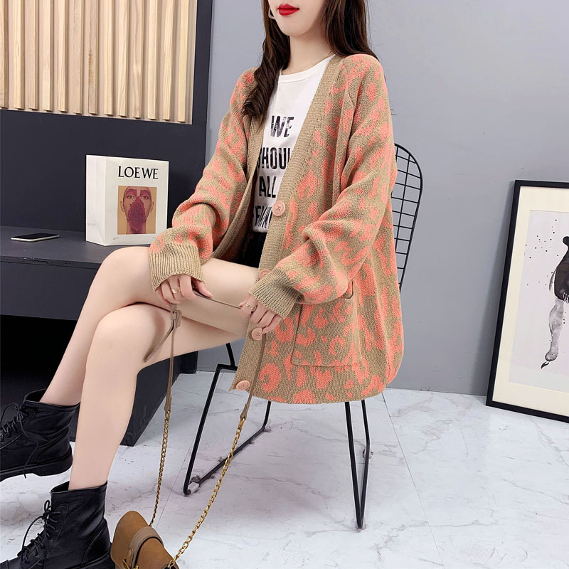 Lazy student coat show young sweater for women