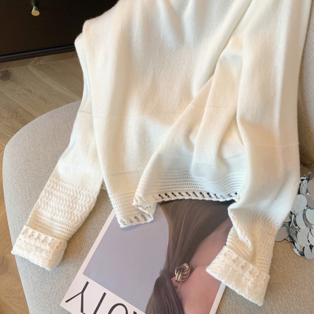 Beige tops round neck small shirt for women