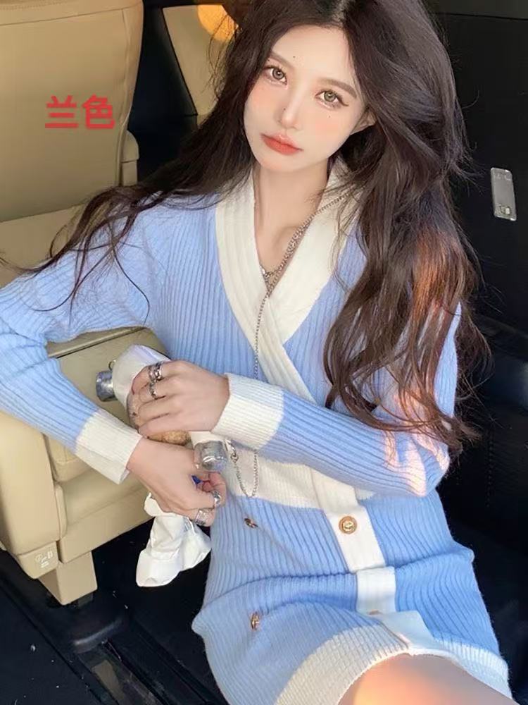 Korean style winter dress bottoming T-back for women