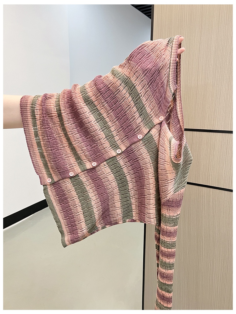 Knitted long sleeve sweater autumn and winter tops