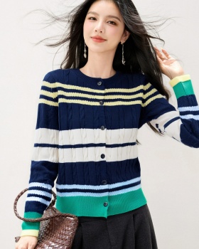 Show young unique sweater autumn Korean style cardigan